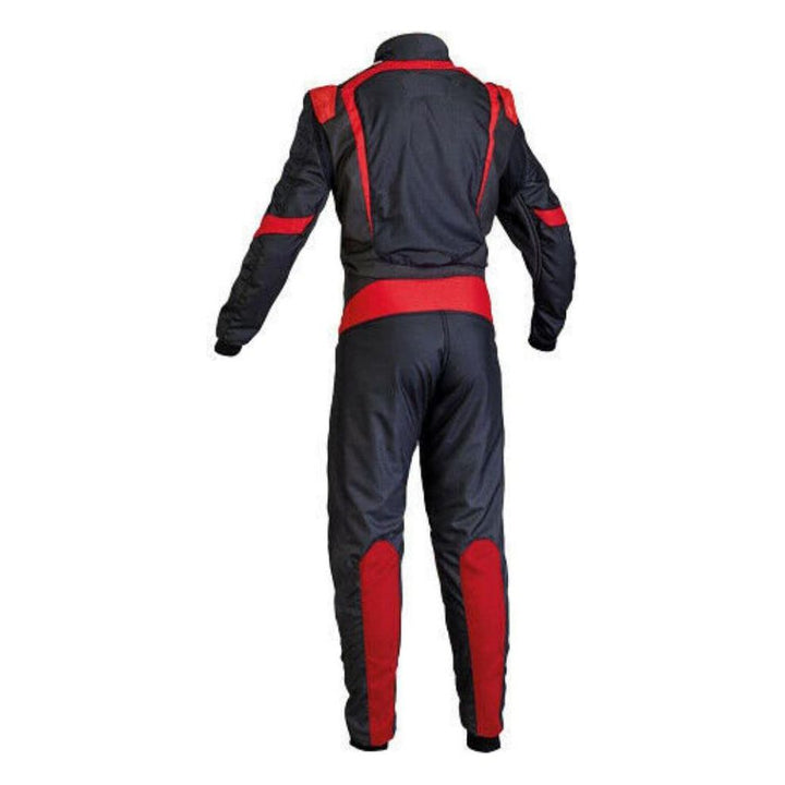 Black Go-Kart Driver Race Wear