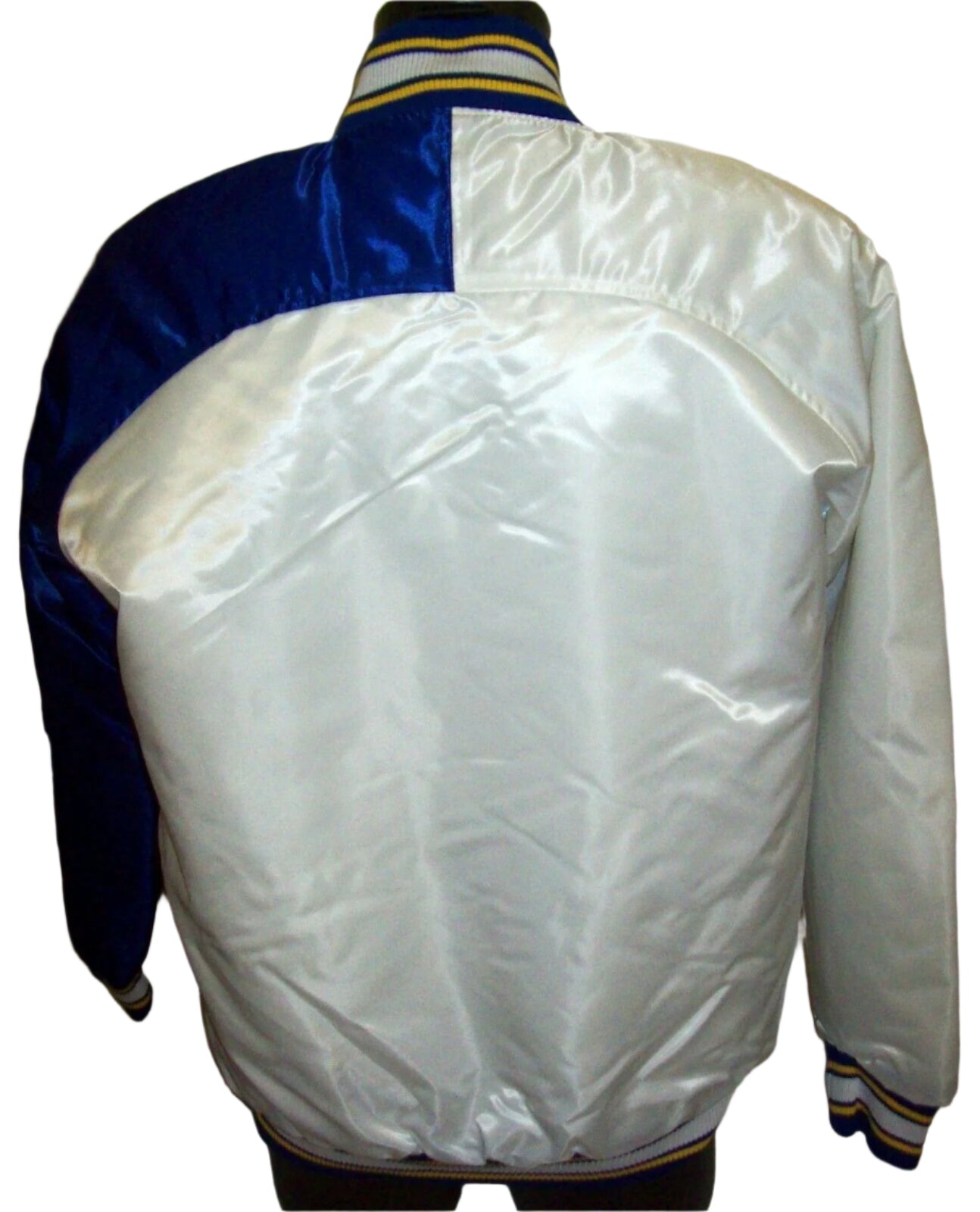 Veste Mariners Seattle MLB Starter Snap Dowj veste  BLANC avec garniture bleue